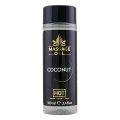 Olio da massaggio idratante HOT al cocco (100ml)