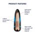 Manica Satisfyer Tornado Bliss - insert in masturbatore