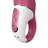 Satisfyer Petting Hippo - vibratore ricaricabile e impermeabile (rosa)