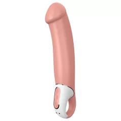   Satisfyer Master - vibratore ricaricabile impermeabile - color naturale