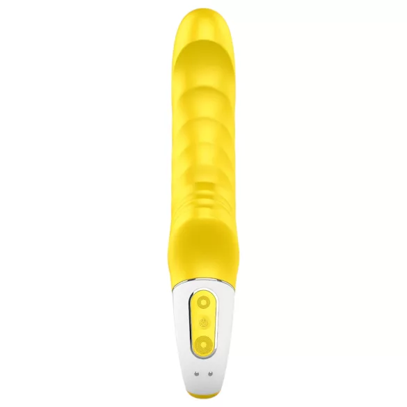 Satisfyer Yummy Sunshine - vibratore punto G impermeabile - giallo