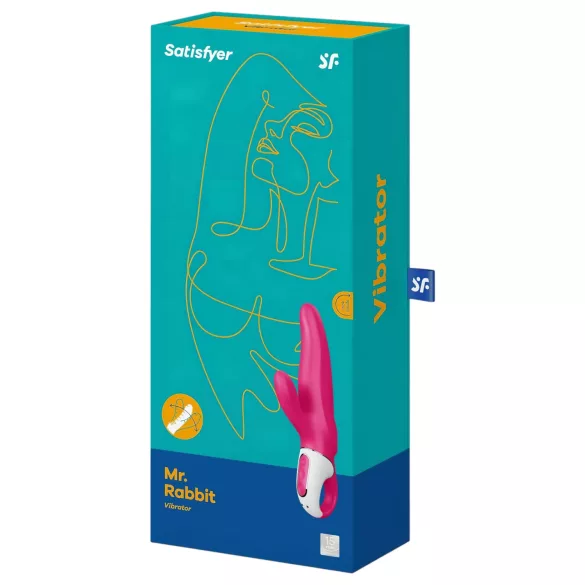 Satisfyer Mr. Rabbit - vibratore rabbit impermeabile clitoride - rosa