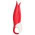 Satisfyer Power Flower - vibratore ricaricabile e impermeabile (rosso)