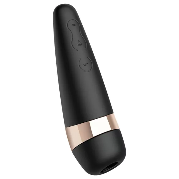 Satisfyer Pro 3+ - vibratore clitoride ricaricabile waterproof (nero)