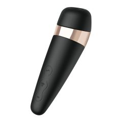   Satisfyer Pro 3+ - vibratore clitorideo impermeabile a batteria (nero)