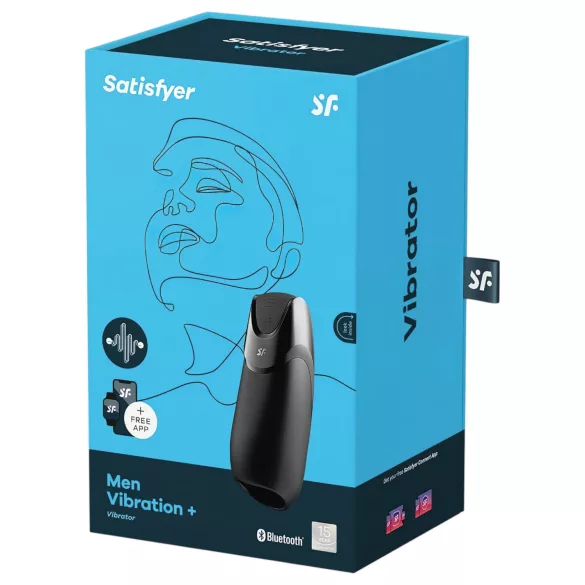 Satisfyer Men - masturbatore automatico - nero