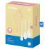 Satisfyer Yoni Power 1 - Set di palline geisha bianche (3 pezzi)
