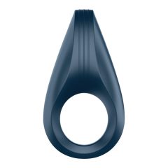   Satisfyer Rocket Ring - anello per pene vibrante impermeabile e ricaricabile (grigio-blu)