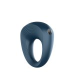   Anello Penico Vibrante Satisfyer Power Ring Ricaricabile USB e Impermeabile (Grigio)