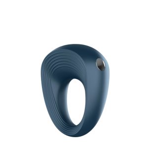 Anello Penico Vibrante Satisfyer Power Ring Ricaricabile USB e Impermeabile (Grigio)