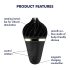 Satisfyer Sweet Treat - Vibratore Clitorideo Rotante Ricaricabile (nero)