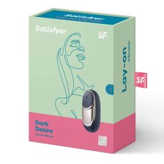   Satisfyer Dark Desire - Vibratore clitorideo senza fili (nero)