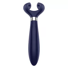   Satisfyer Endless Fun - vibratore per coppia ricaricabile impermeabile blu