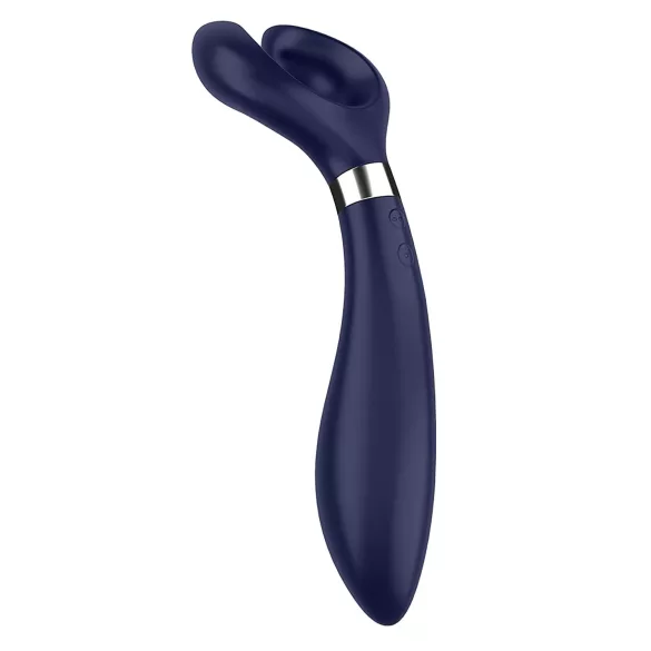 Satisfyer Endless Fun - vibratore per coppia ricaricabile impermeabile blu