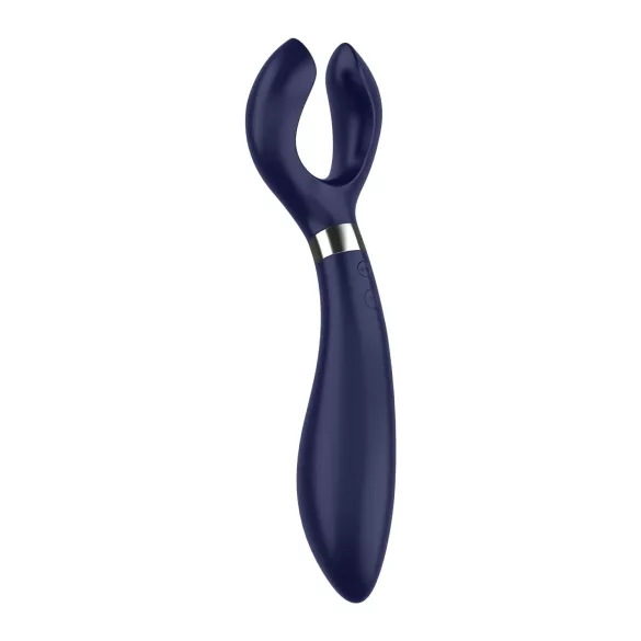 Satisfyer Endless Fun - vibratore per coppia ricaricabile impermeabile blu