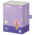 Satisfyer Sweet Treat - vibratore clitorideo rotante ricaricabile - rosa marrone