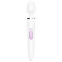   Satisfyer Wand-er Woman - vibratore massaggiante impermeabile (bianco)