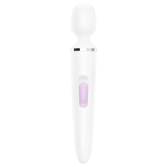 Satisfyer Wand-er Woman - Massaggiatore Vibrante Impermeabile (Bianco)