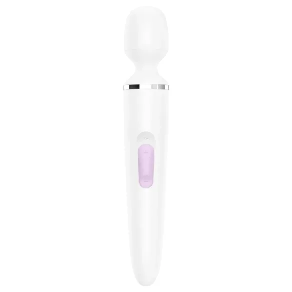 Satisfyer Wand-er Woman - massaggiatore vibrante impermeabile (bianco)