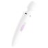 Satisfyer Wand-er Woman - Massaggiatore Vibrante Impermeabile (Bianco)
