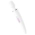 Satisfyer Wand-er Woman - Massaggiatore Vibrante Impermeabile (Bianco)