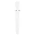 Satisfyer Wand-er Woman - massaggiatore vibrante impermeabile (bianco)
