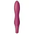 Satisfyer Heated Affair - vibratore clitorideo riscaldante - silicone rosso