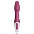 Satisfyer Heated Affair - vibratore clitorideo riscaldante - silicone rosso