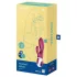 Satisfyer Heated Affair - vibratore clitorideo riscaldante - silicone rosso