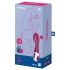 Satisfyer Hot Spot - vibratore punto G riscaldante ricaricabile - rosso