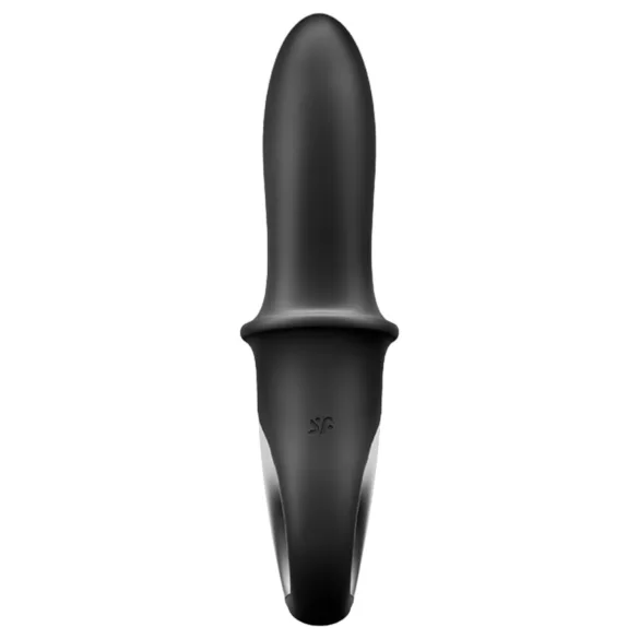 Satisfyer Hot Passion - vibratore anale riscaldante intelligente - nero