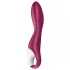 Satisfyer Heated Thrill - vibratore riscaldante intelligente - silicone rosso