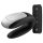 Satisfyer Double Fun - elegante vibratore di coppia intelligente e impermeabile (nero)