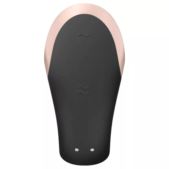 Satisfyer Double Love - vibratore coppia controllo remoto - nero