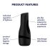 Satisfyer Men Classic - masturbatore manuale nero