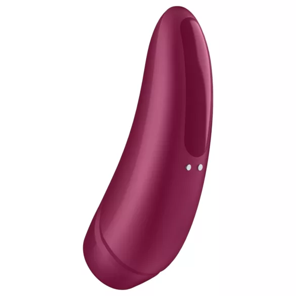 Satisfyer Curvy 1+ - stimolatore clitorideo onde d’aria smart - rosso