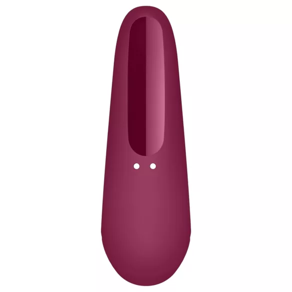 Satisfyer Curvy 1+ - stimolatore clitorideo onde d’aria smart - rosso