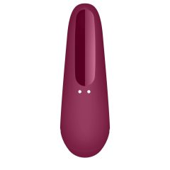   Satisfyer Curvy 1+ - vibratore clitorideo intelligente, ricaricabile e impermeabile (rosso rosa)