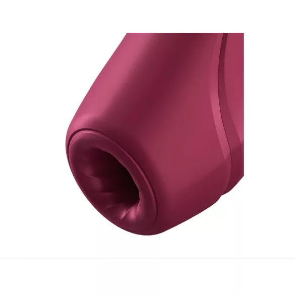 Satisfyer Curvy 1+ - stimolatore clitorideo onde d’aria smart - rosso