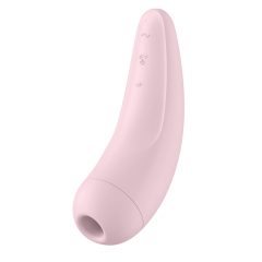   Stimolatore Clitorideo Vibrante e Impermeabile Satisfyer Curvy 2+ con Controllo Smartphone (Rosa)