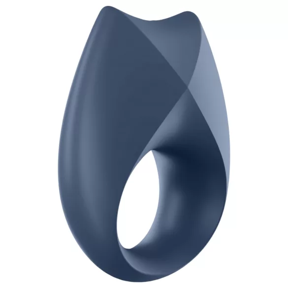 Satisfyer Royal One - anello fallico vibrante smart - silicone blu