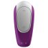 Satisfyer Double Fun - vibratore di coppia intelligente (viola)
