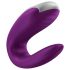 Satisfyer Double Fun - vibratore di coppia intelligente (viola)