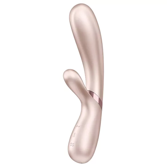 Satisfyer Hot Lover - vibratore intelligente - silicone - argento