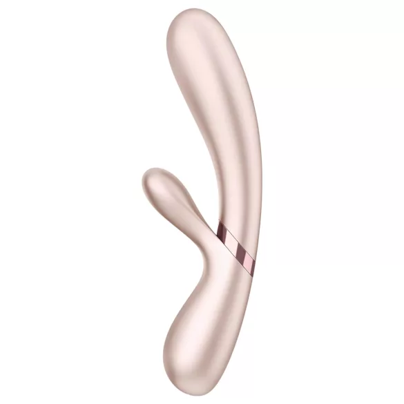 Satisfyer Hot Lover - vibratore intelligente - silicone - argento
