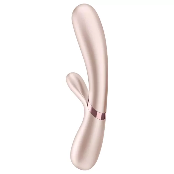 Satisfyer Hot Lover - vibratore intelligente - silicone - argento