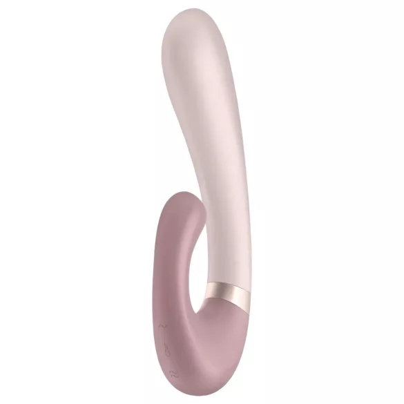 Satisfyer Heat Wave - Vibratore riscaldante controllato tramite app (beige)