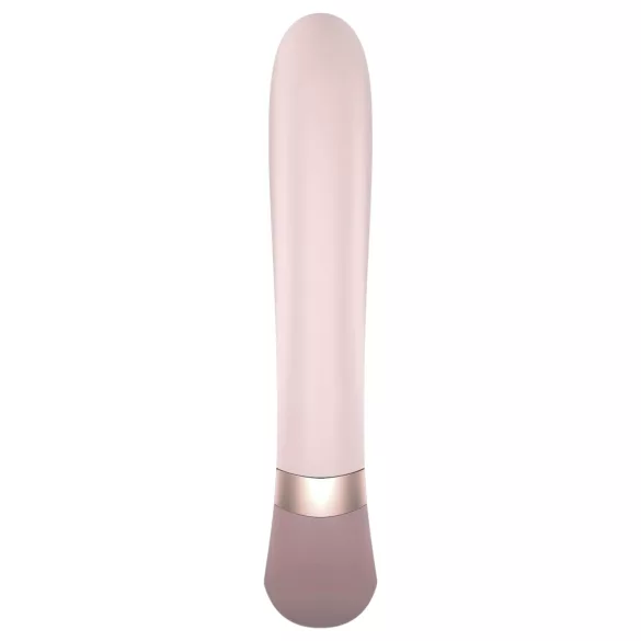 Satisfyer Heat Wave - Vibratore riscaldante controllato tramite app (beige)