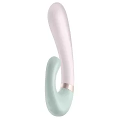   Satisfyer Heat Wave - vibratore con braccio riscaldante intelligente - menta