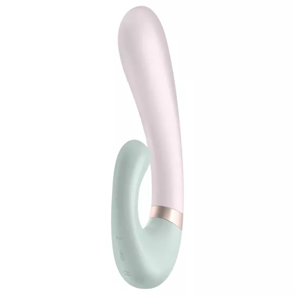 Satisfyer Heat Wave - Vibratore riscaldante controllato da app (menta)